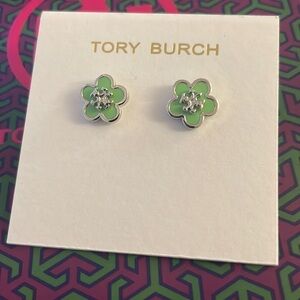 TORY BURCH earrings on card